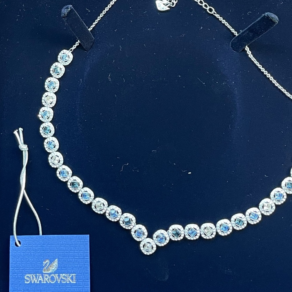 Swarovski Blue Angelic Necklace